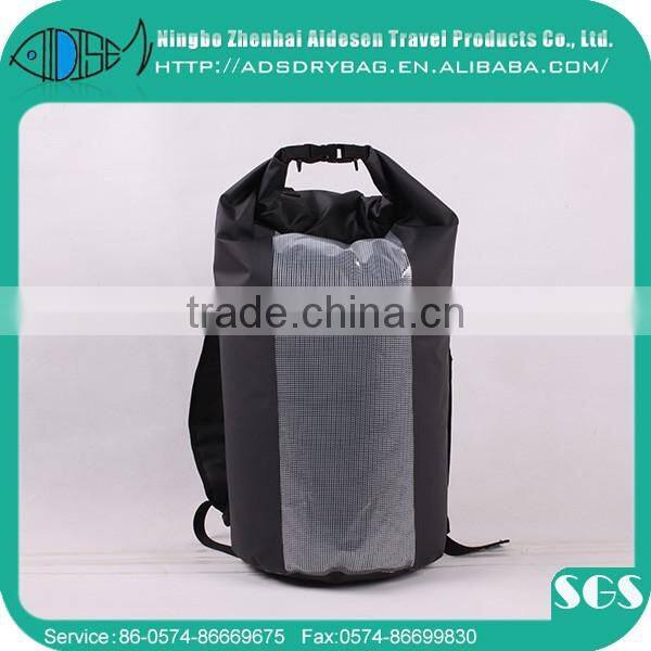 Stock wholesale gift plastic transparent cheap durable sport backpack