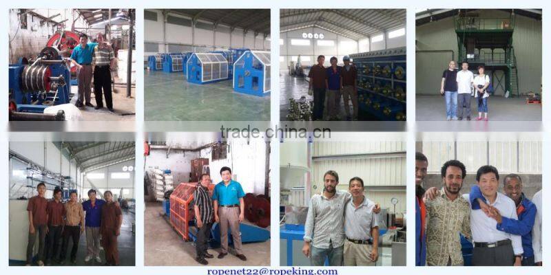 PP monofilament yarn equipment pp raffia yarn extruder machine for danline email:ropenet22@ropeking.com