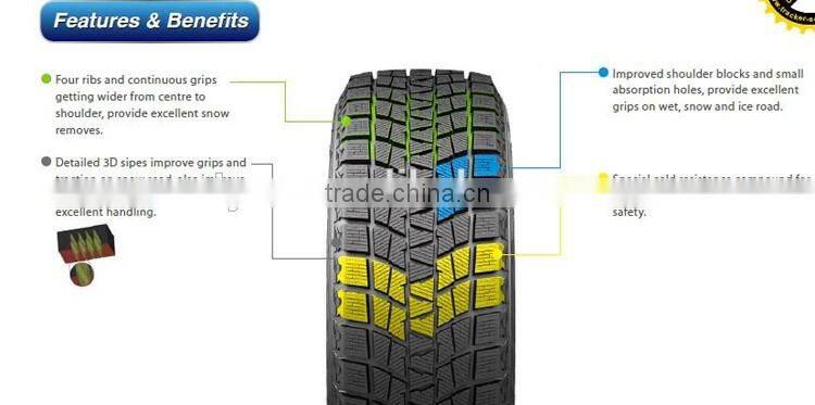 SNOW TYRES CAR FOR WINTER 205/55R16 215/55R16 225/55R16