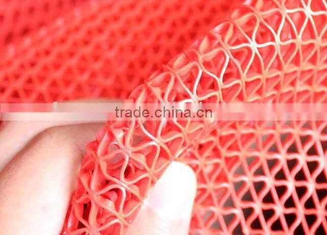 2016 New rolled plastic pvc vinyl zig zag mat flooring