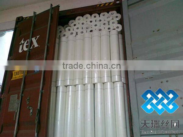 Alkali resistant 4x4 & 5x5mm construction fiberglass mesh