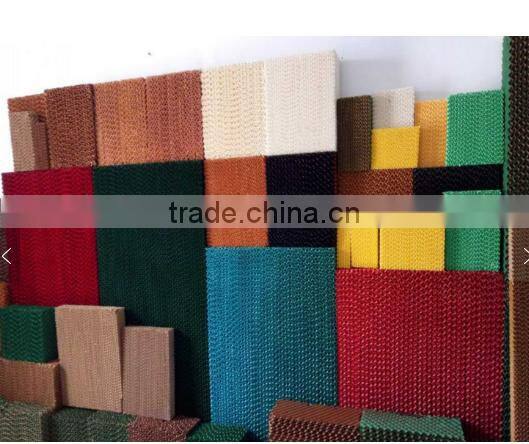Wet wall evaporative customized cooling pads
