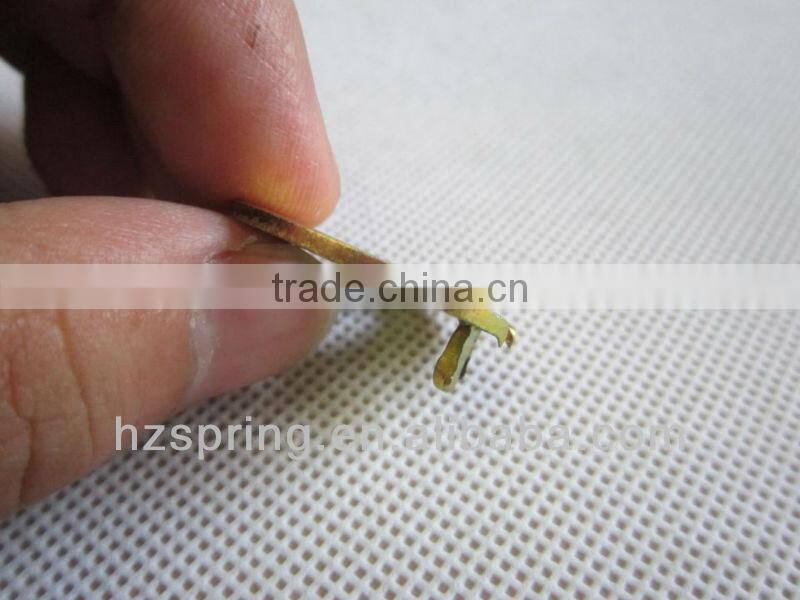 Yellow Zinc Plated Stamping Parts