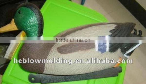 OEM Blow Molding male and female duck decoy plastic HDPE hunting decoy
