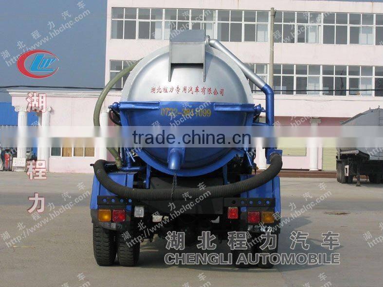 Dongfeng 5-6M3 sewage jetting tank truck sale