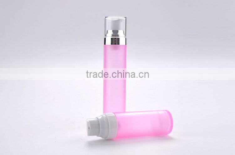 Wholesale High Quality Elegant Design Frosted 30ml 50ml Airless Pump Bottle