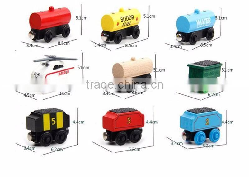 Factory supply wooden train toy thomas and' friends with magnet
