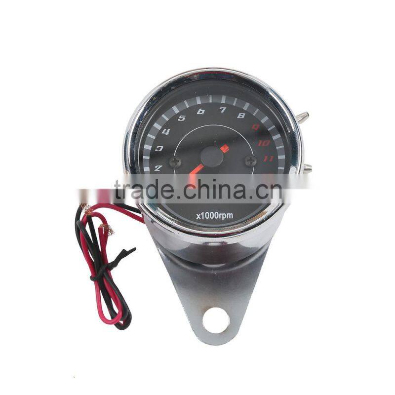 New LED Backlight Universal Tachometer Speedometer Tacho Gauge for Motorcycle