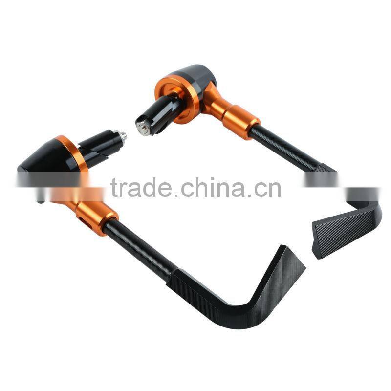 Orange CNC Universal 7/8" Proguard System Pro Brake Clutch Levers Protect Guard