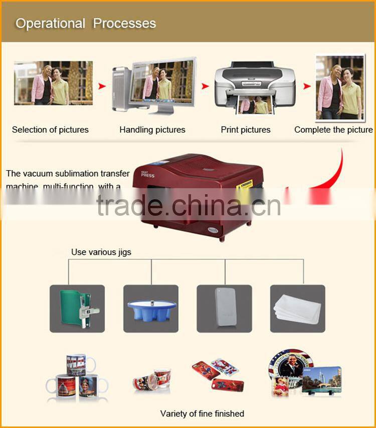 Personalized gifts custom 3d vacuum heat press