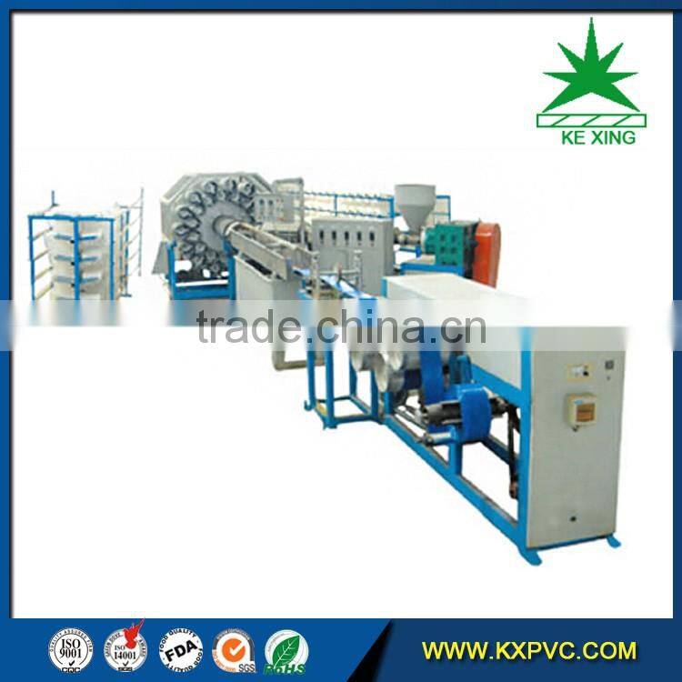 PVC flexible layflat hose making machine