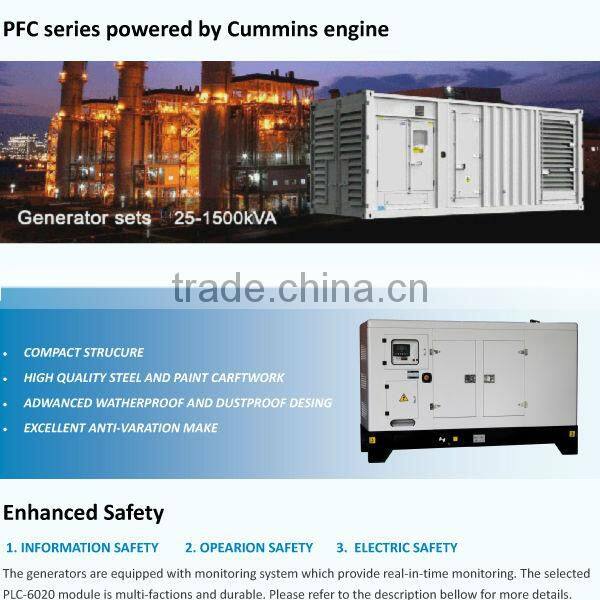 Sale china made 50Hz silent diesel generator 200kw
