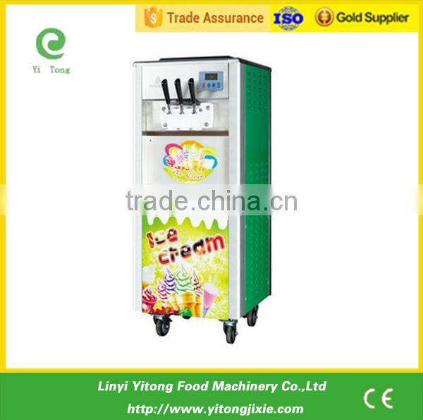 Hot sale Chinese rainbow ice cream stainless steel ice maker machine