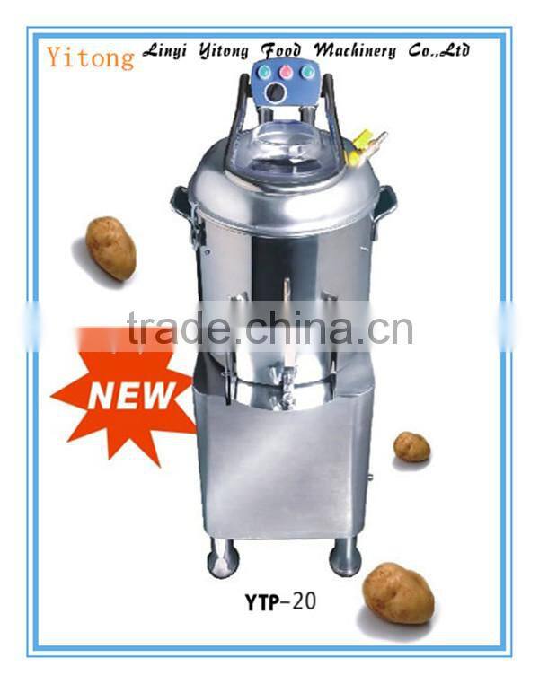 Electric automatic fresh potato peeling machine 400kg/h manufacturer