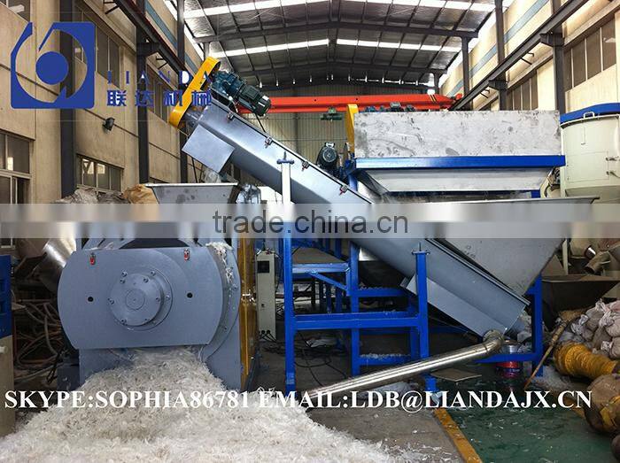 Rubbing dryer for PP PE films