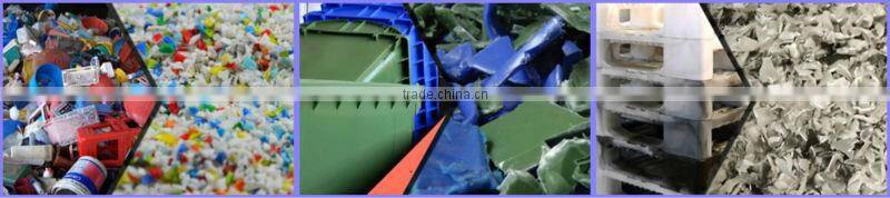 Plastic shredder with CE certificate