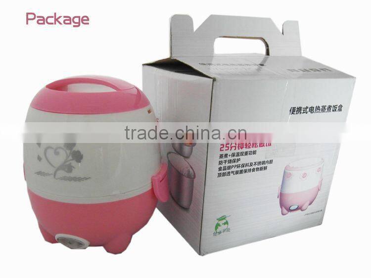 Christmas hot gifts single person stainless steel inner pot rice cooker