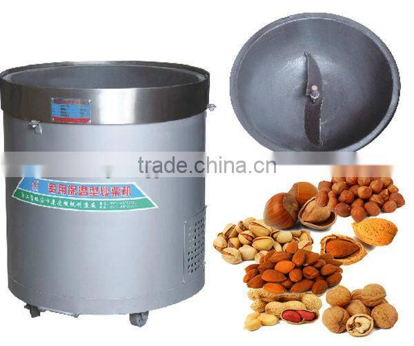 Gas nut roasting machine