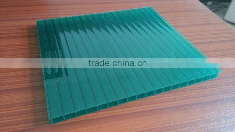 4mm twin wall polycarbonate sheet, hollow pc sheet,pc sheet on sale