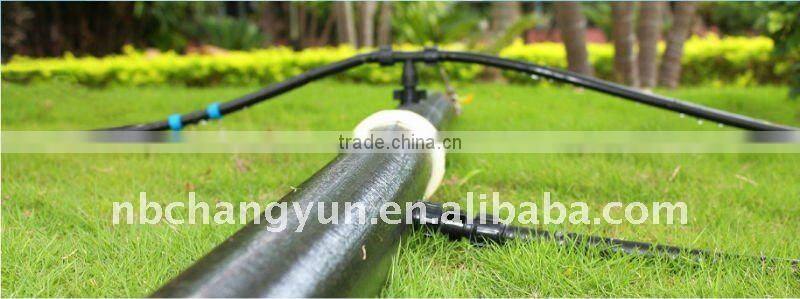 White/black color agriculture PE layflat hose