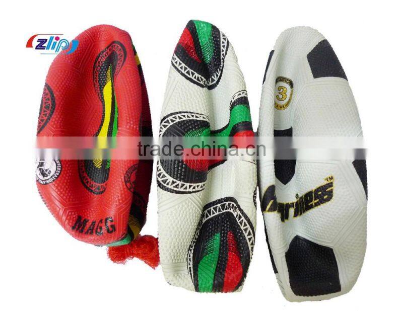 Rubber football soccer ball all size