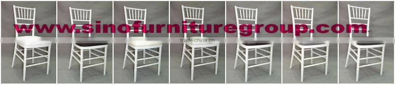 100% polycarbonate resin pc chiavari chair