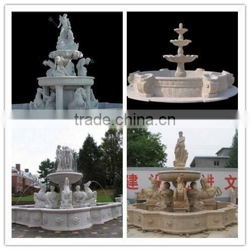 Best price beige marble fountain
