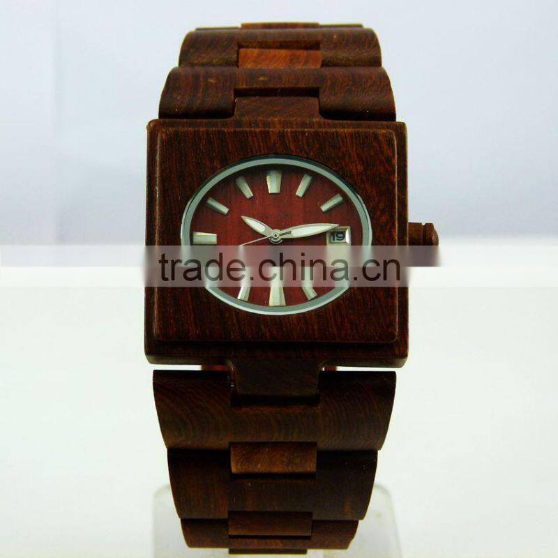 Digital Watch wooden