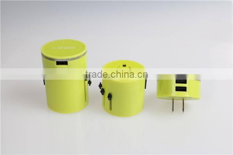 New products 2016 Daul USB sockets adapter with WIFI wireless router 6.3A 3100MA plug travel adapter adaptor