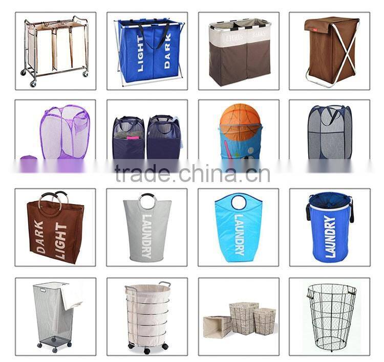 3-Bag Laundry Sorter Cart