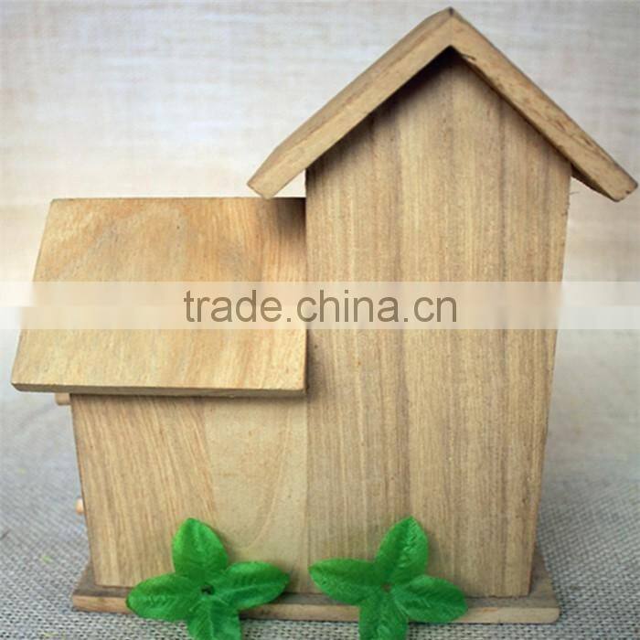 Wooden houses wood Villa model shape sorter toy crazy toys for kids