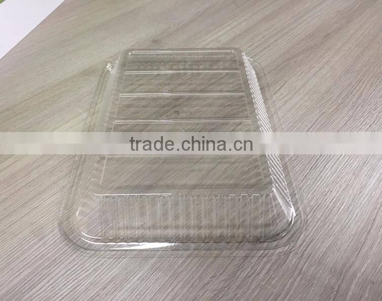 High quality custom accept pvc/pp/pet/ps fruit vegetable blister packaging plastic fruit tray
