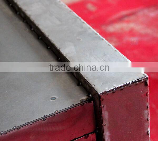 Botou Hengsheng 2015 powder coated red steel metal antique London telephone booth