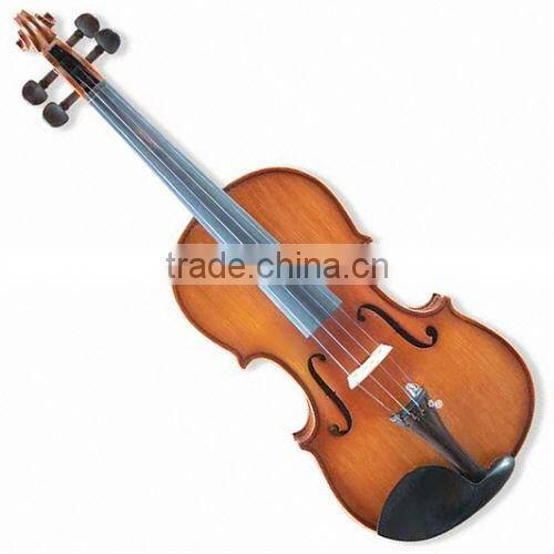 Handmade flame maple violin middle grade