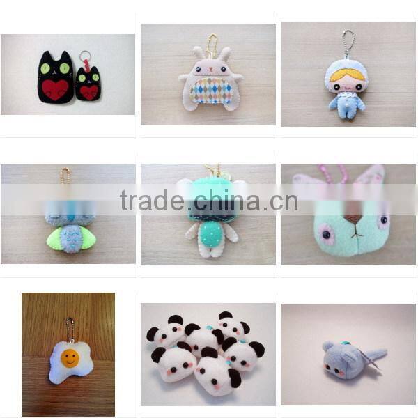 2017 Hot new bestselling product wholesale alibaba felt plush Cute pink bunny doll small plushies toy made in China