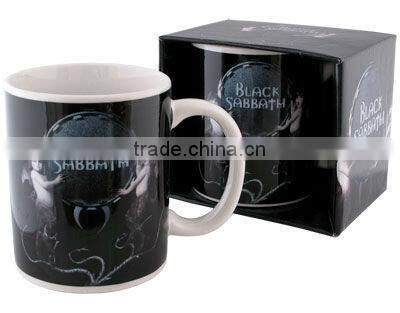 Ceramic heat sensitive color mug