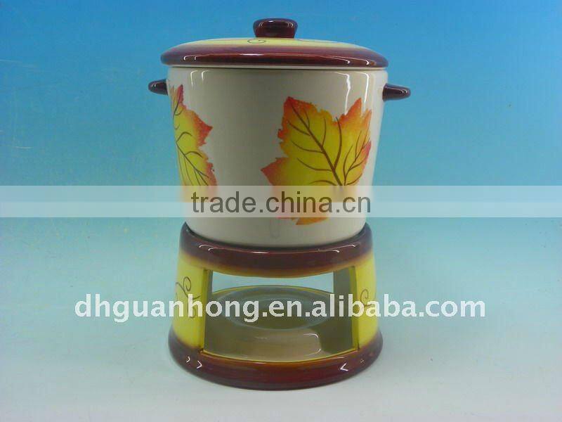 Ceramic Condensed Milk Pot
