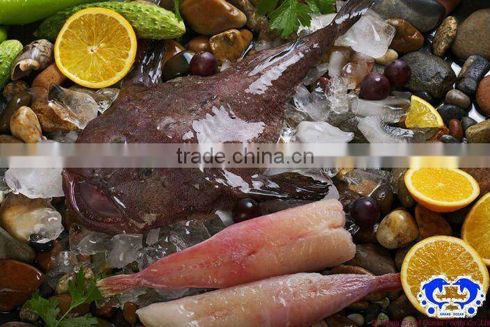 IQF frozen monkfish seafood