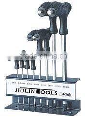 9pcs T handle Hex Key Wrench
