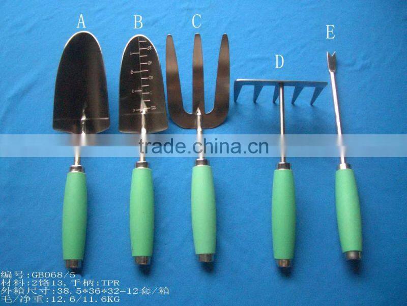 plastic garden tool/light hand tool for kids