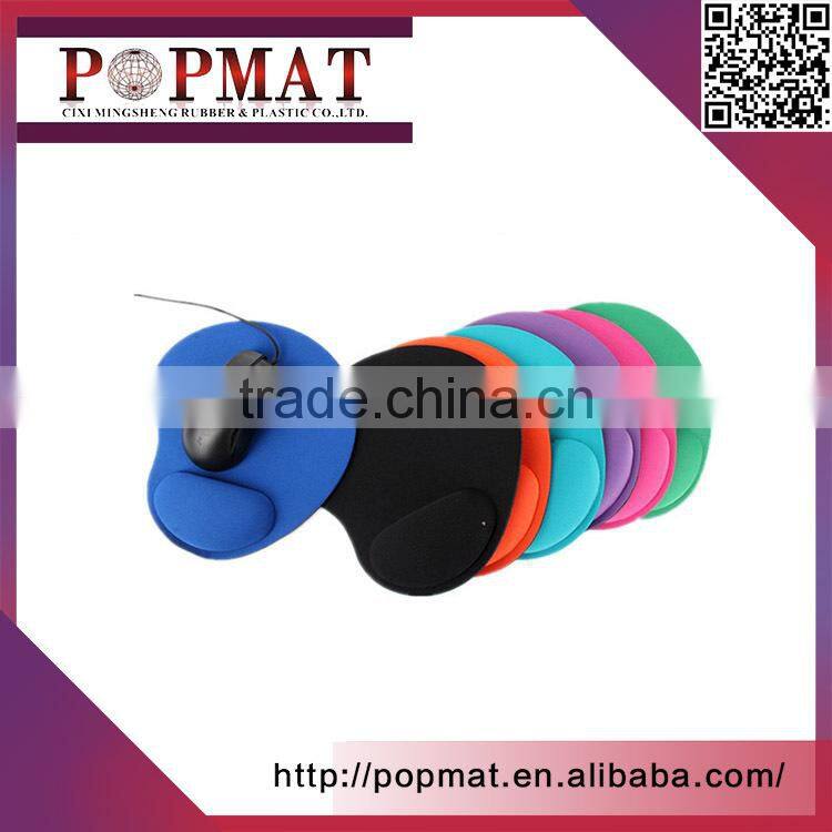Cheap Advertising Customized Rubber Wrist Mouse Pad With Good Quality