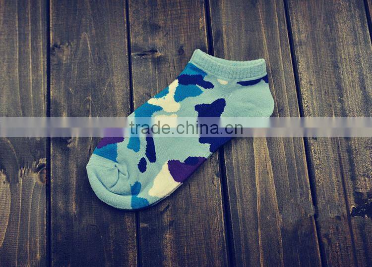 Top Sale Men's Boat Socks Camouflage Socks Customized Fashion Socks