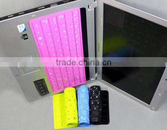 Eco-friendly silicone keyboard cover protector for apple Macbook Air 11, Pro 13,15,17