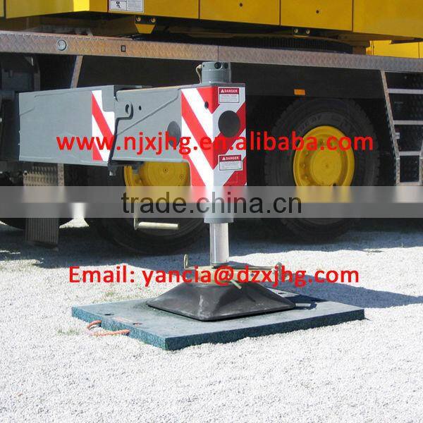 HDPE ground protection mats for constrution