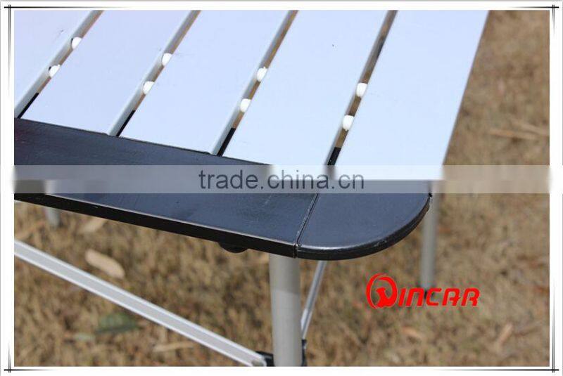 Outdoor Camping Folding table Capacity 50kg And 19mm Tube