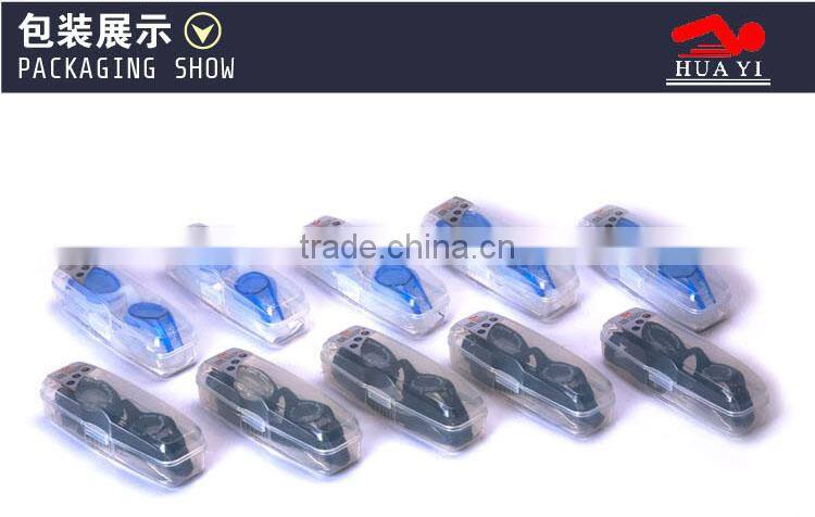 Colorful Frame Swimming Goggles Kids Myopia Waterproof Eyewear