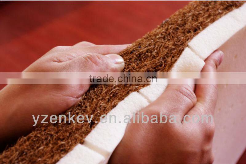 High quality and breathable Natural Coir and latexsheet,Various sandwich mattress