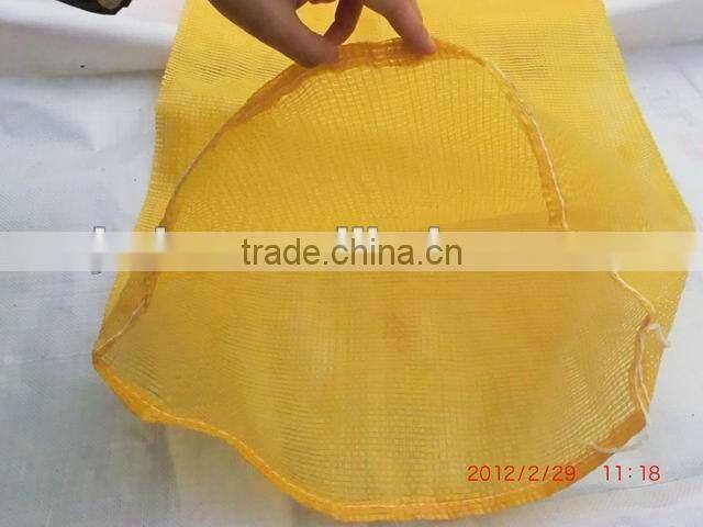 45x75cm red pp mesh bag for potatoes and onions