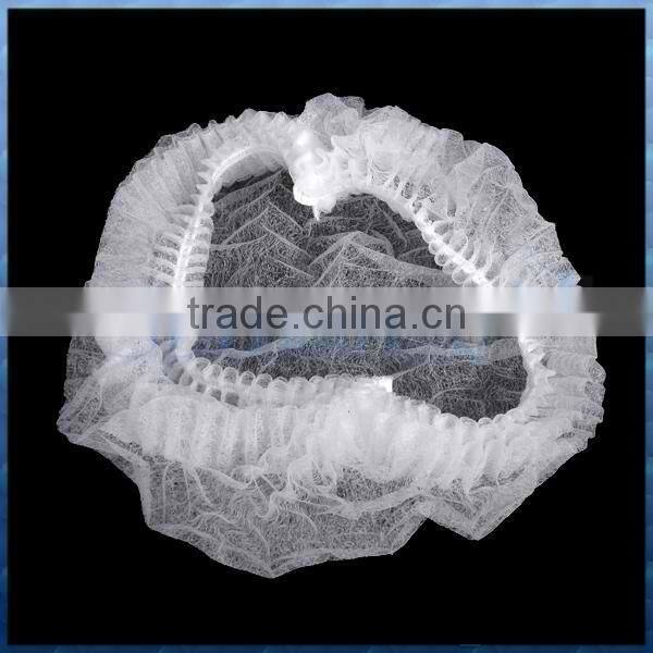 Disposable Colorful Surgical Nonwoven Bouffant Cap