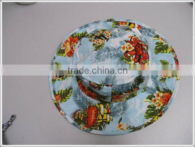 floral reversible bucket hat and cap